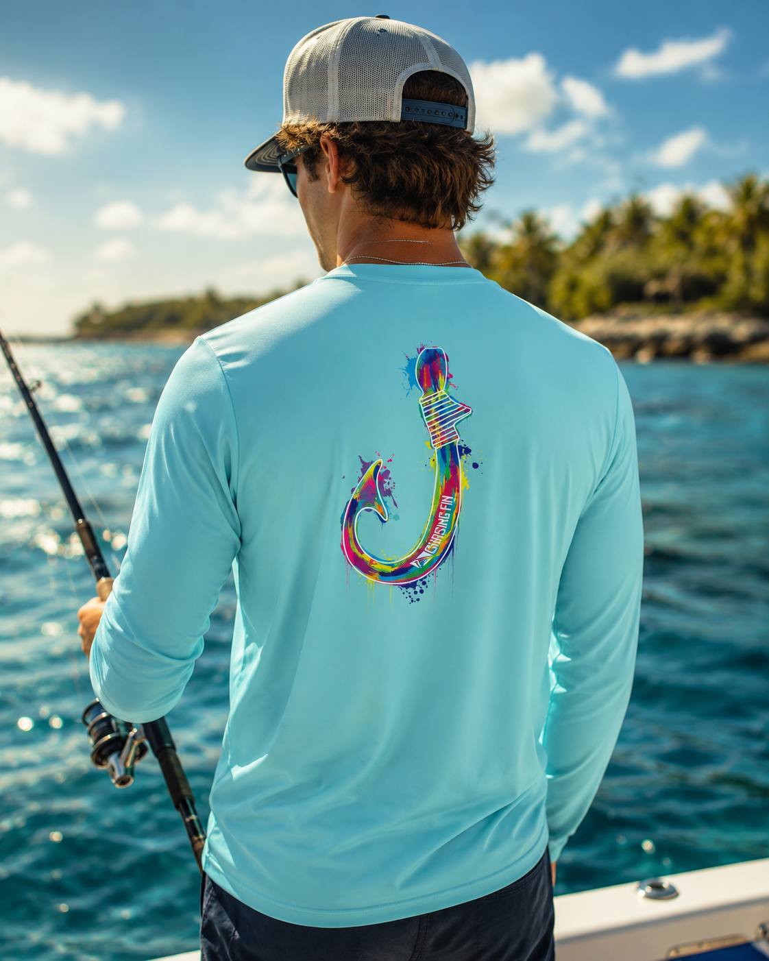 Kona Hook Performance Shirt - Chasing Fin New Edition
