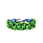 Mahi-Mahi Cobra Braid Fish Hook Bracelet- Glow in the dark.
