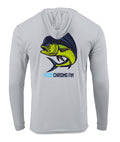 Mahi Mahi Long Sleeve Performance Hoodie Shirt
