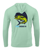 Mahi Mahi Long Sleeve Performance Hoodie Shirt
