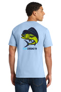 Mahi Mahi Madness Blue T shirt - Chasing Fin New Edition
