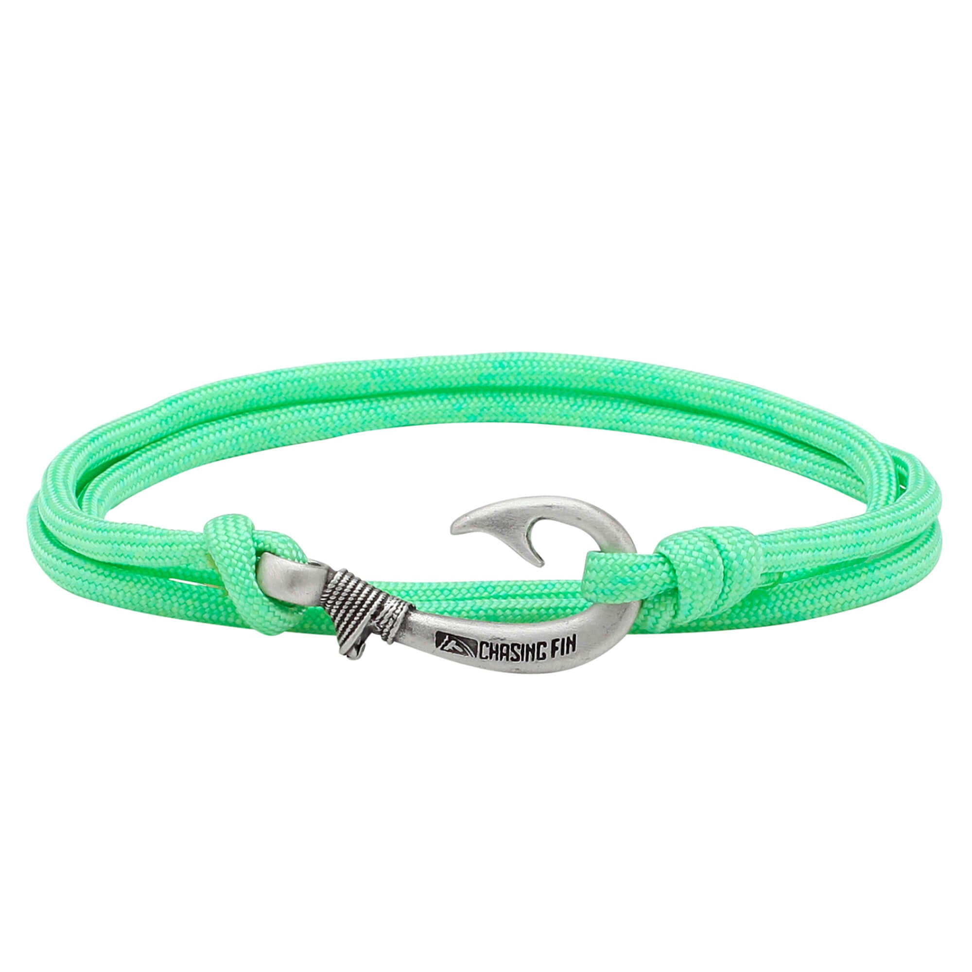 Mint Green Fish Hook Bracelet | Anklet

