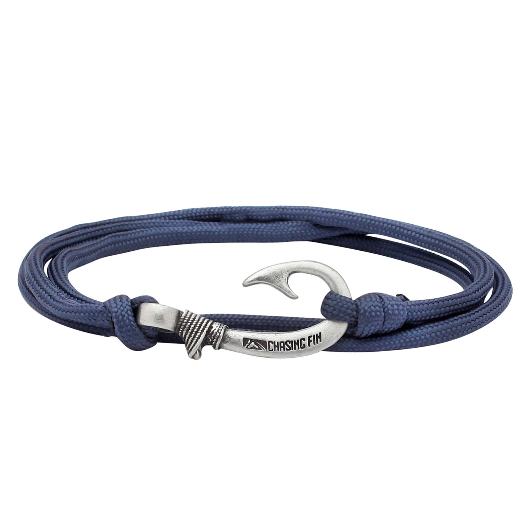 Navy Fish Hook Bracelet | Anklet
