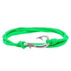 Neon Green Fish Hook Bracelet | Anklet
