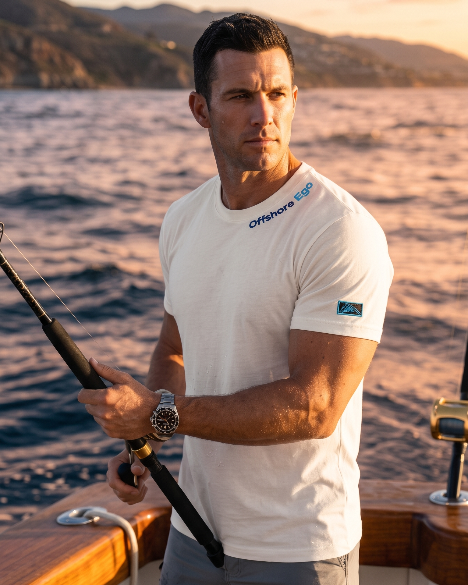 Offshore Ego - T-shirt Heavyweight - Chasing Fin New Collection