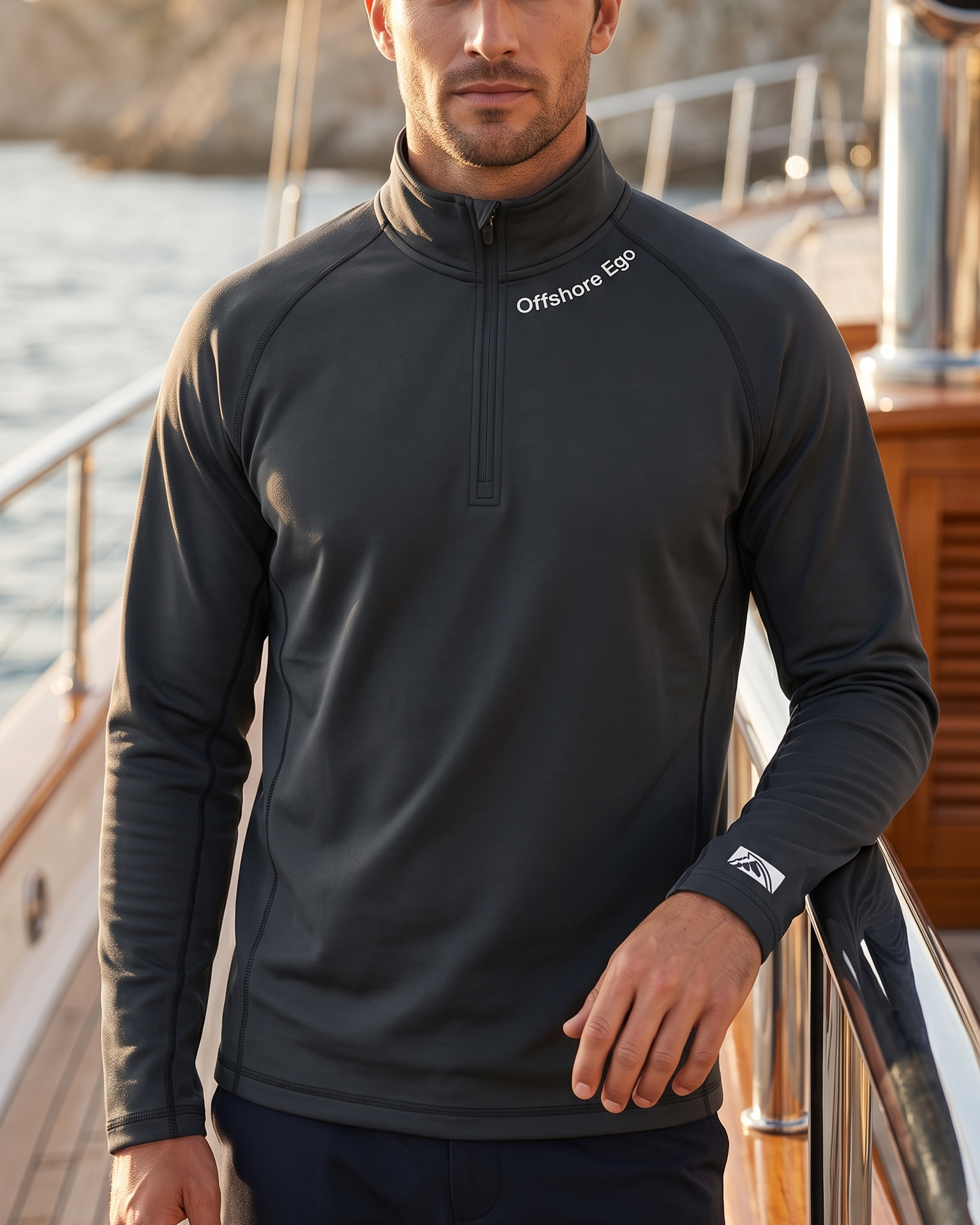 Offshore Ego - Performance Quarter Zip Pullover | UPF 50+ Outdoor