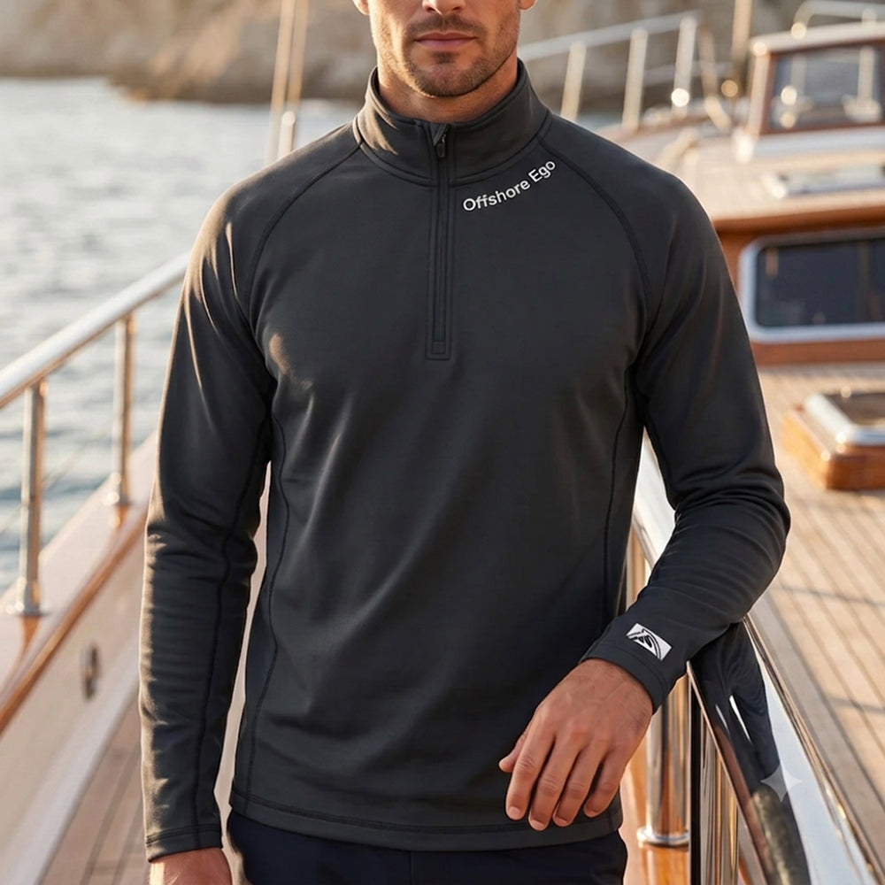 Offshore Ego - Performance Quarter Zip Pullover | UPF 50+ Outdoor
