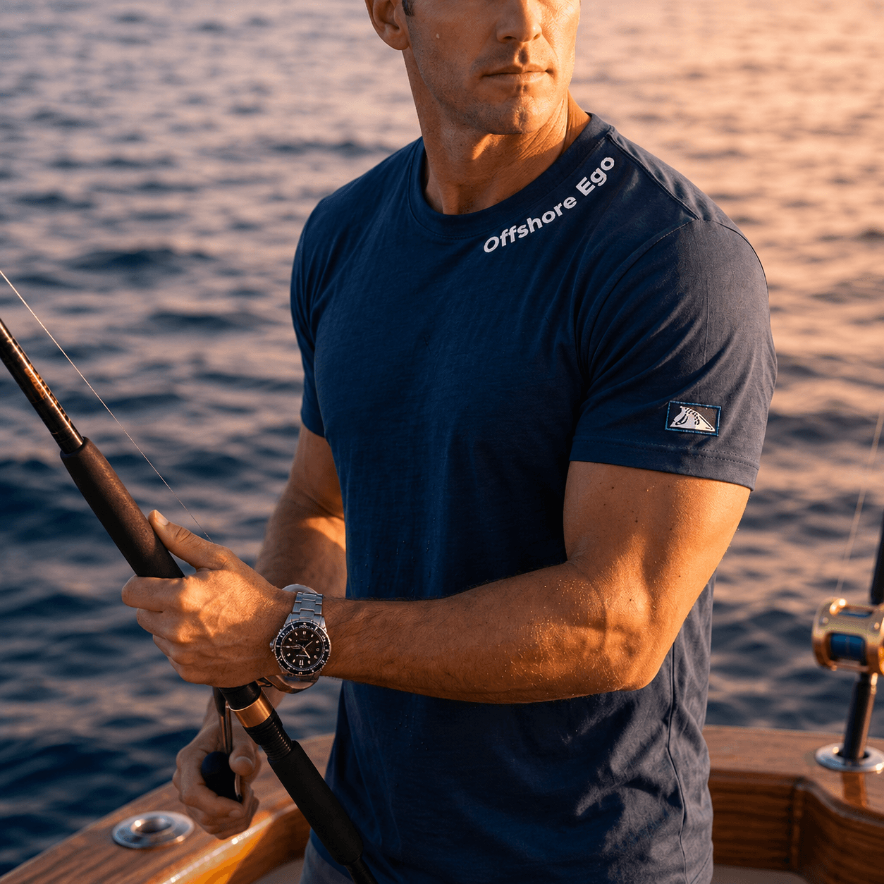 Offshore Ego - T-shirt Heavyweight - Chasing Fin New Collection
