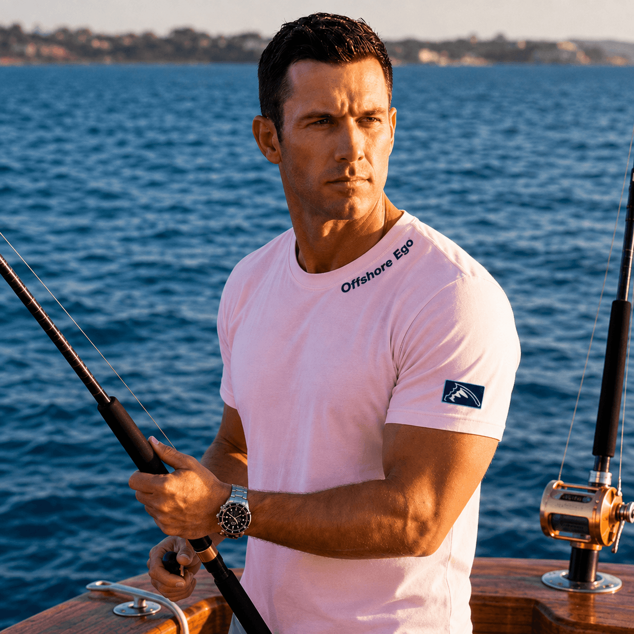 Offshore Ego - T-shirt Heavyweight - Chasing Fin New Collection
