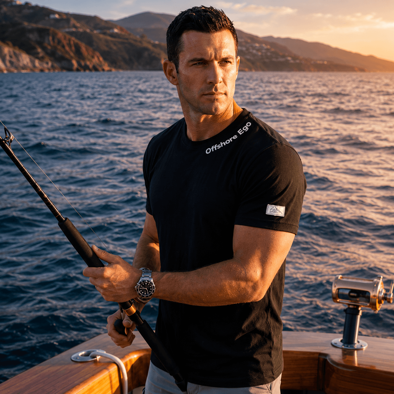 Offshore Ego - T-shirt Heavyweight - Chasing Fin New Collection
