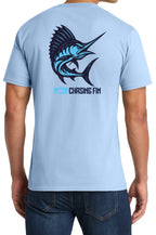 Thrilling Marlin Blue T-Shirt - Chasing Fin New Edition