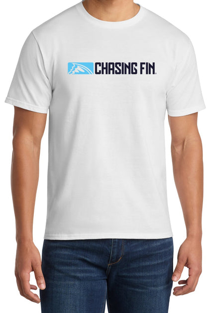 Catch the Rainbow Trout Chasing Fin T shirt
