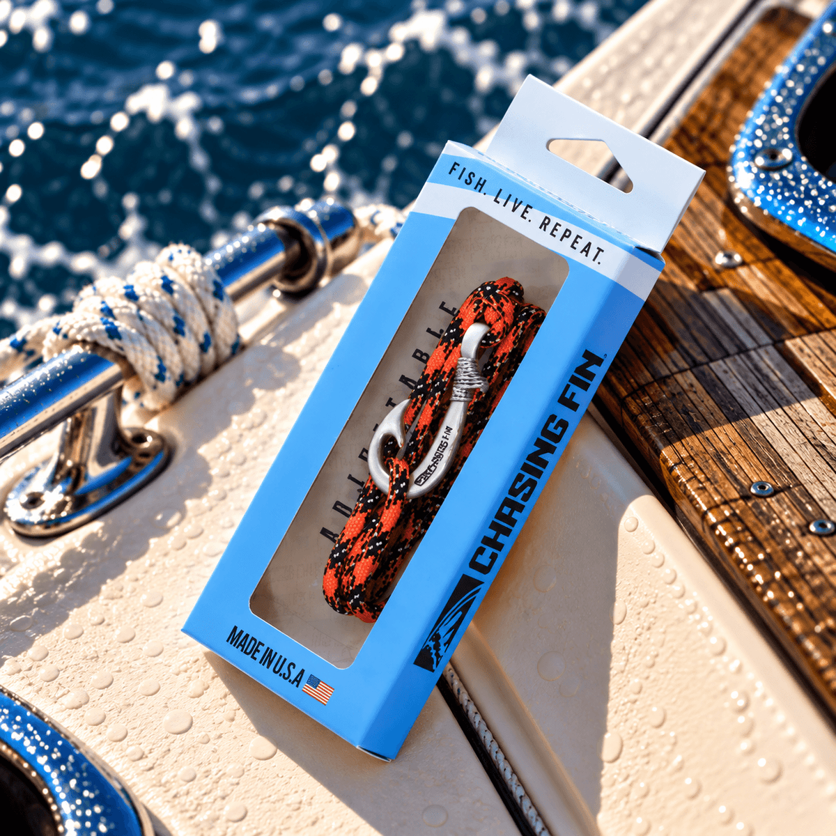 General Lee Fish Hook Bracelet | Anklet