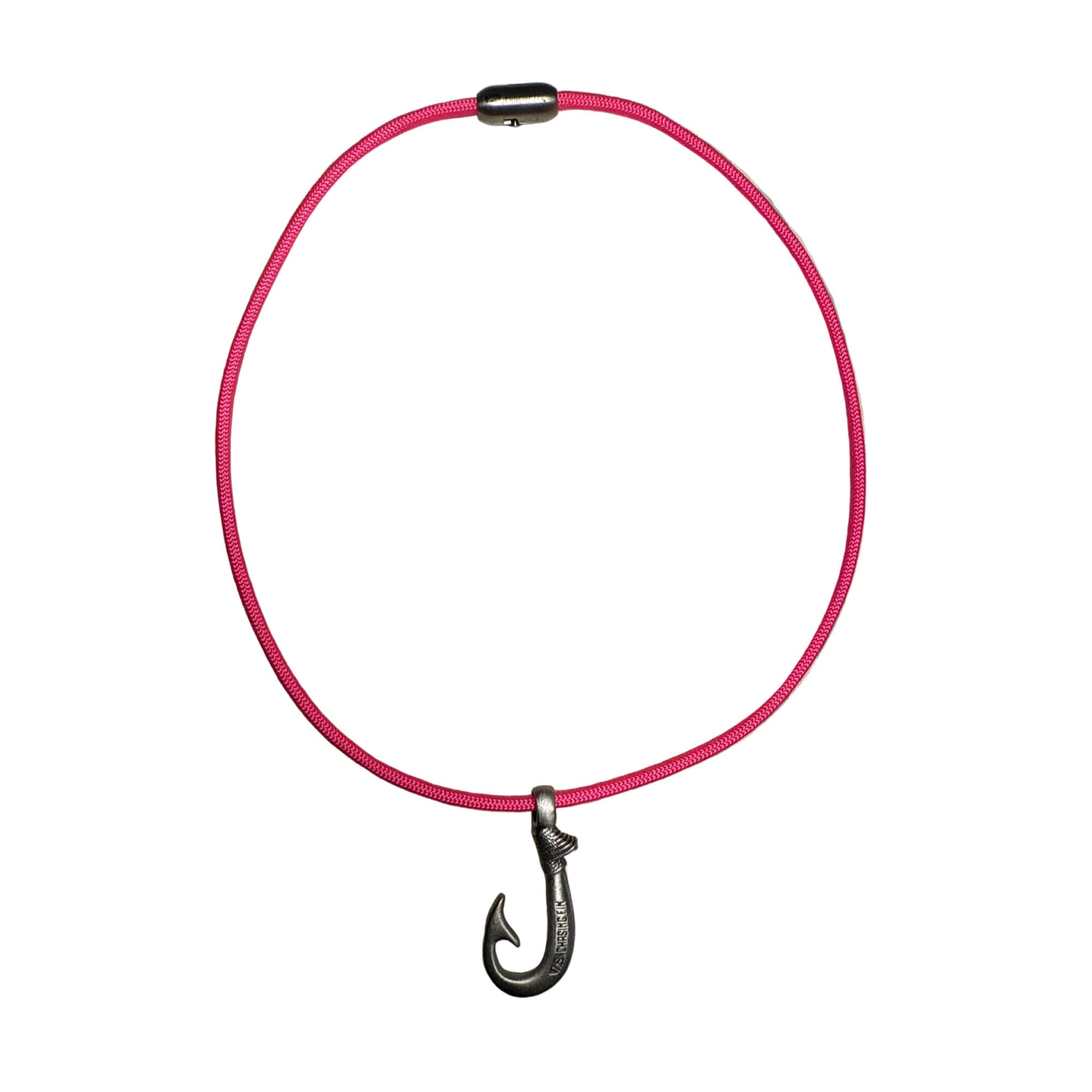 Paracord Necklace with Lockable Magnetic Clasp
