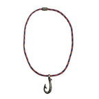 Paracord Necklace with Lockable Magnetic Clasp
