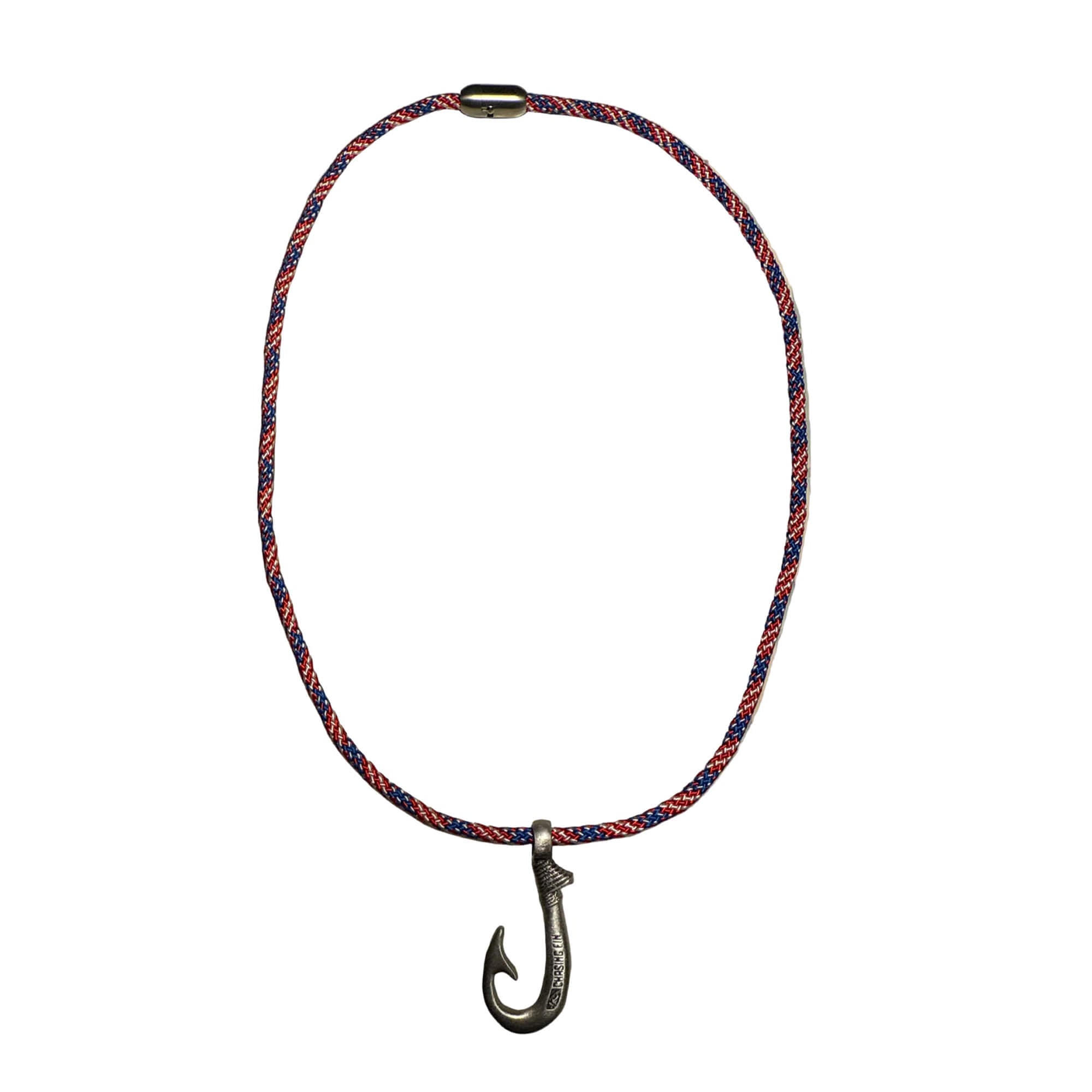 Paracord Necklace with Lockable Magnetic Clasp
