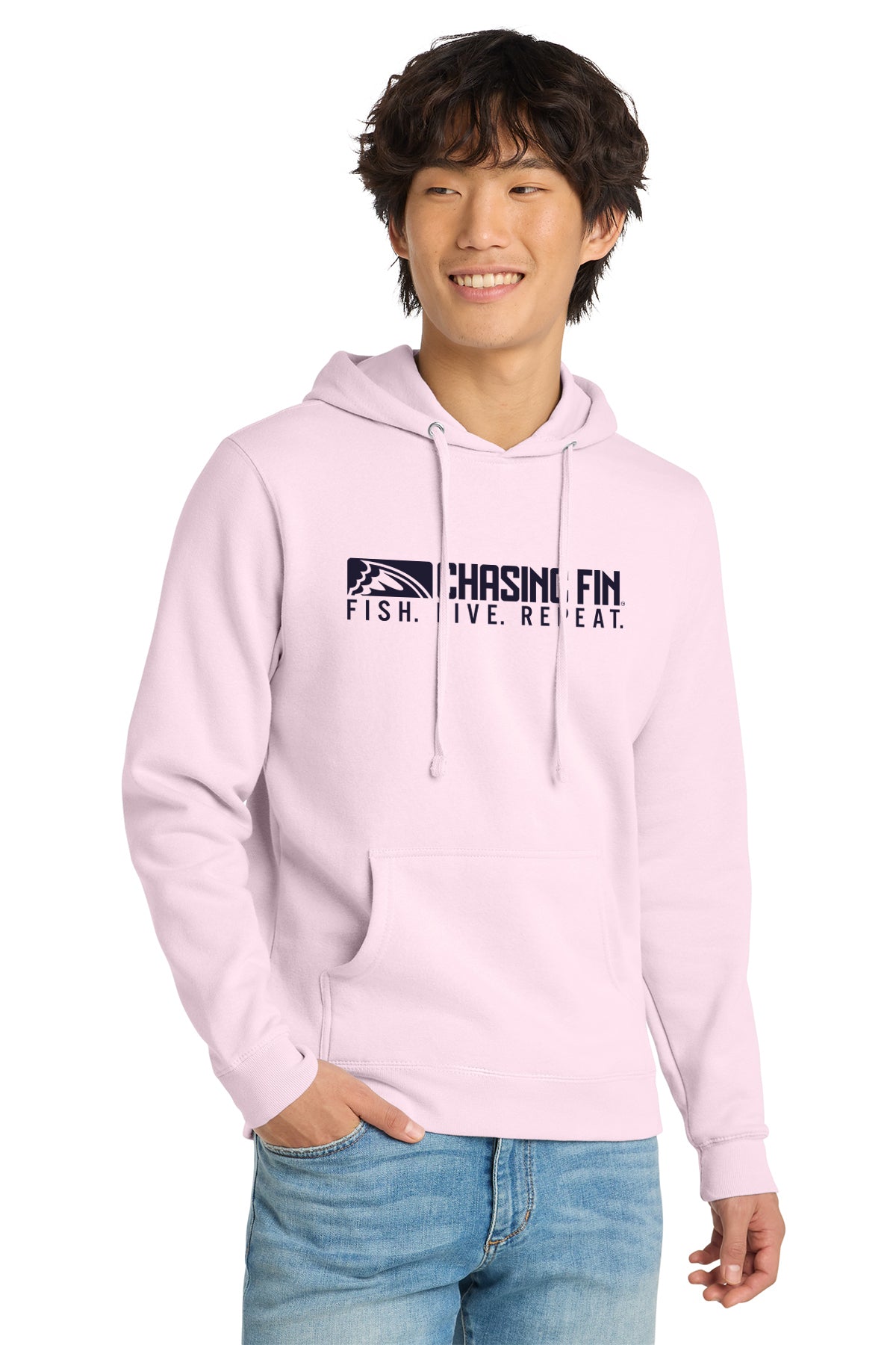 Patriotic Fish Flag Comfort Fleece Hoodie
