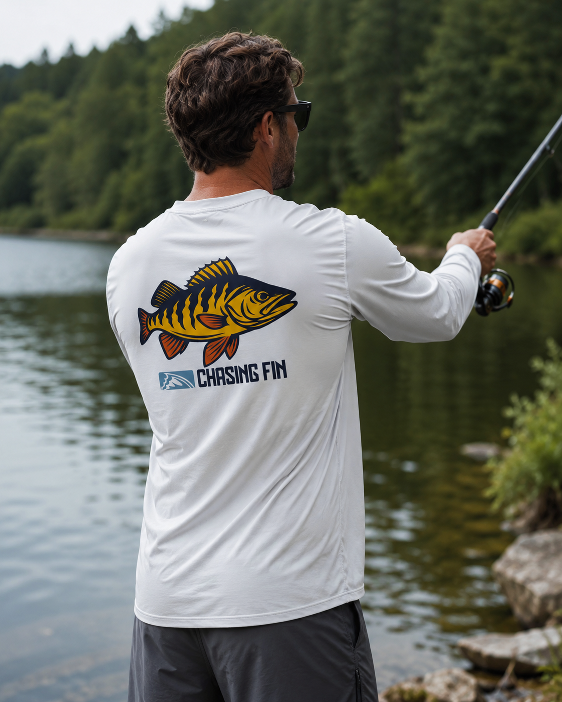 Peacock Bass Performance Shirt - Chasing Fin New Edition
