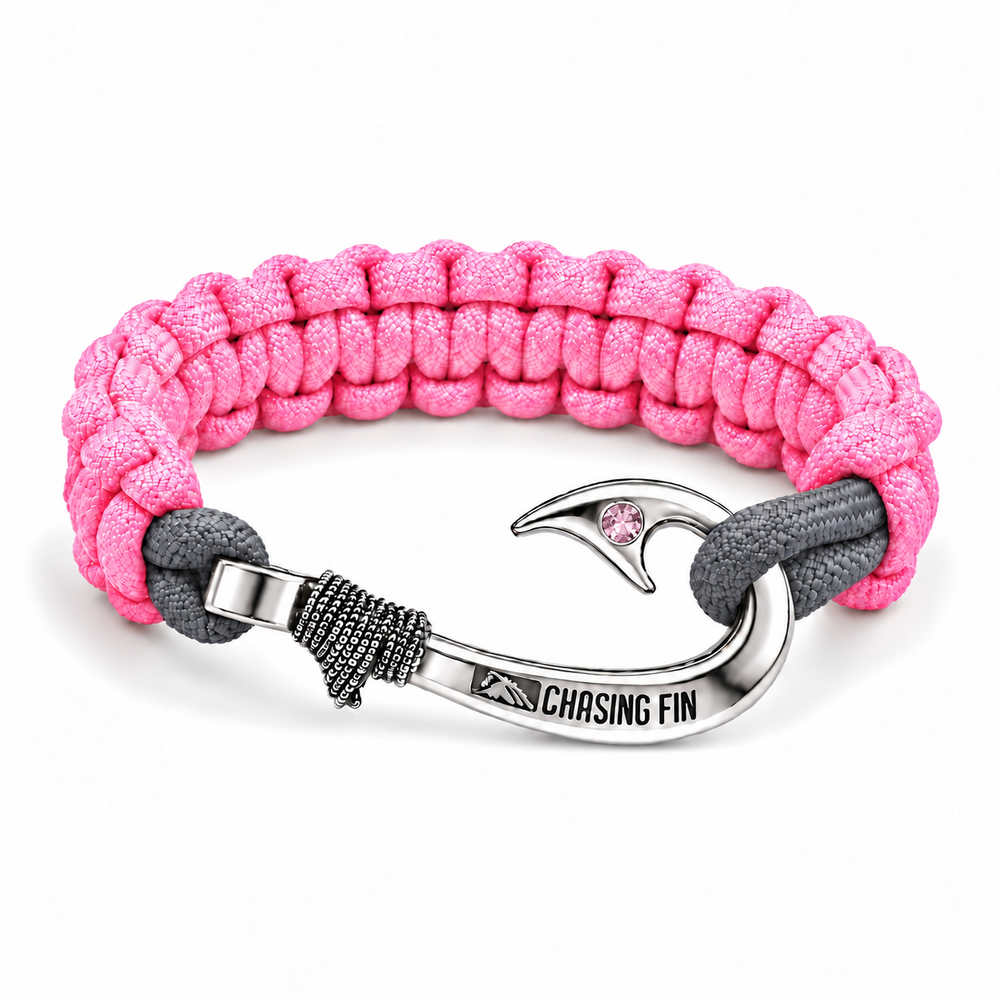 Pink Tourmaline 950 Solid Silver Signature Hook Cobra Bracelet – Artisan Legacy™ Black Edition
