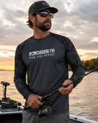 ProFin Camo FISH LIVE REPEAT Performance Long Sleeve Shirt
