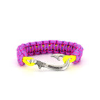 Royal Gramma Cobra Braid Fish Hook Bracelet- Glow in the dark.