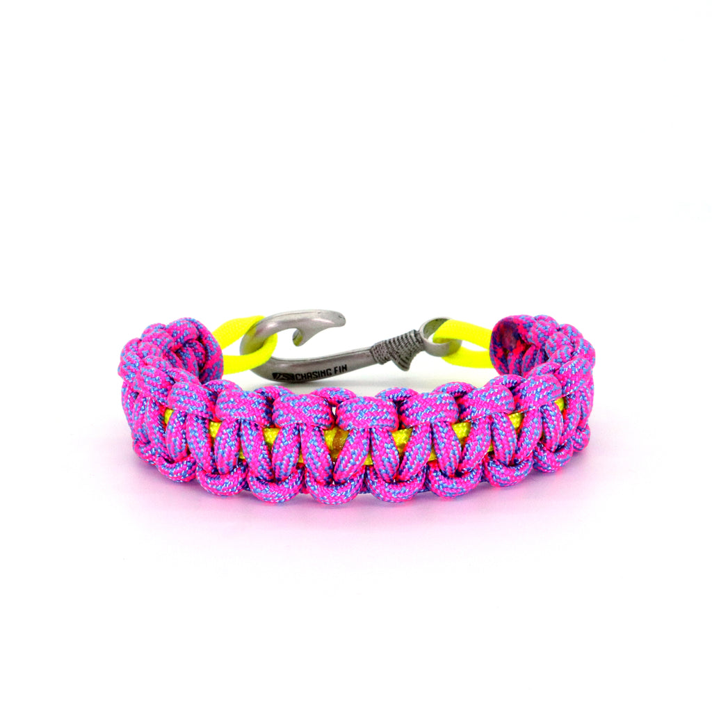Royal Gramma Cobra Braid Fish Hook Bracelet- Glow in the dark.