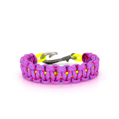 Royal Gramma Cobra Braid Fish Hook Bracelet- Glow in the dark.