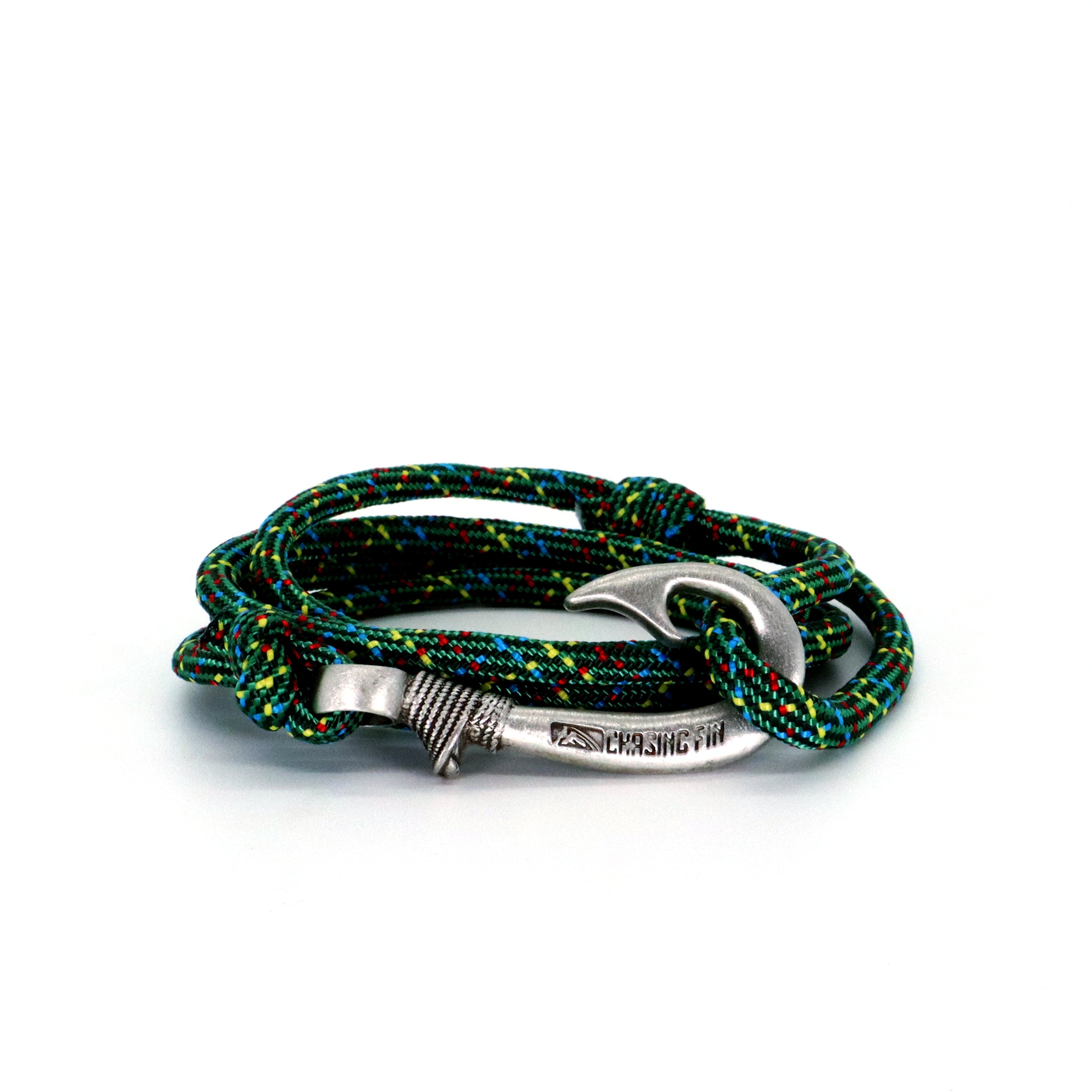 Christmas Tree Adjustable Fish Hook Bracelet | Anklet