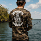 Reaper Freshwater - Woodlands Camo Performance Shirt
