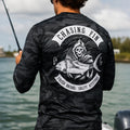Reaper Saltwater - Woodlands Camo Performance Shirt
