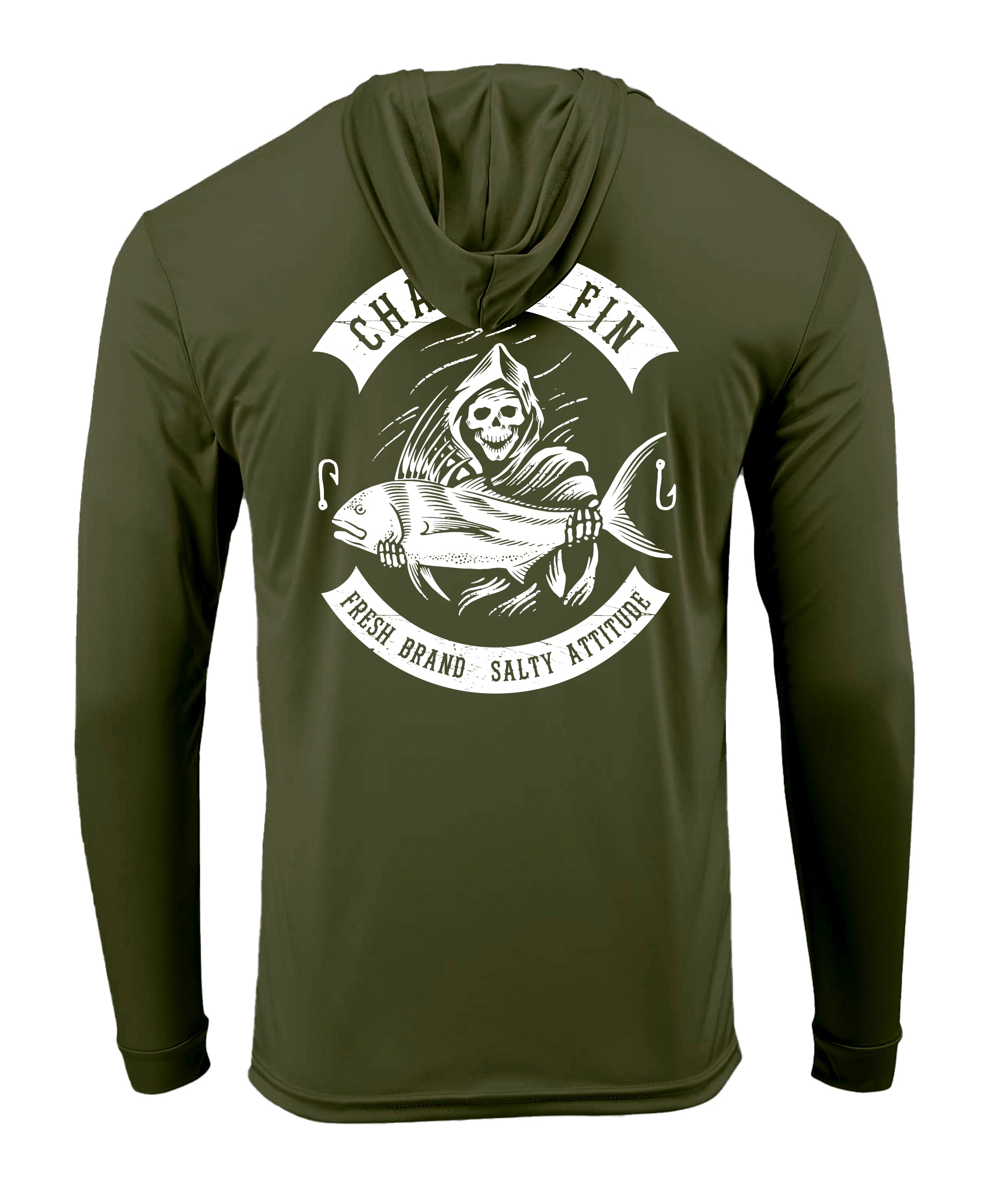 Reaper Saltwater Performance Hoodie - Chasing Fin New Edition
