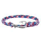 Red, White & Blue Fish Hook Bracelet | Anklet

