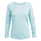 Reel First Talk Later  - Ladies Solar Performance Long Sleeve - Chasing Fin