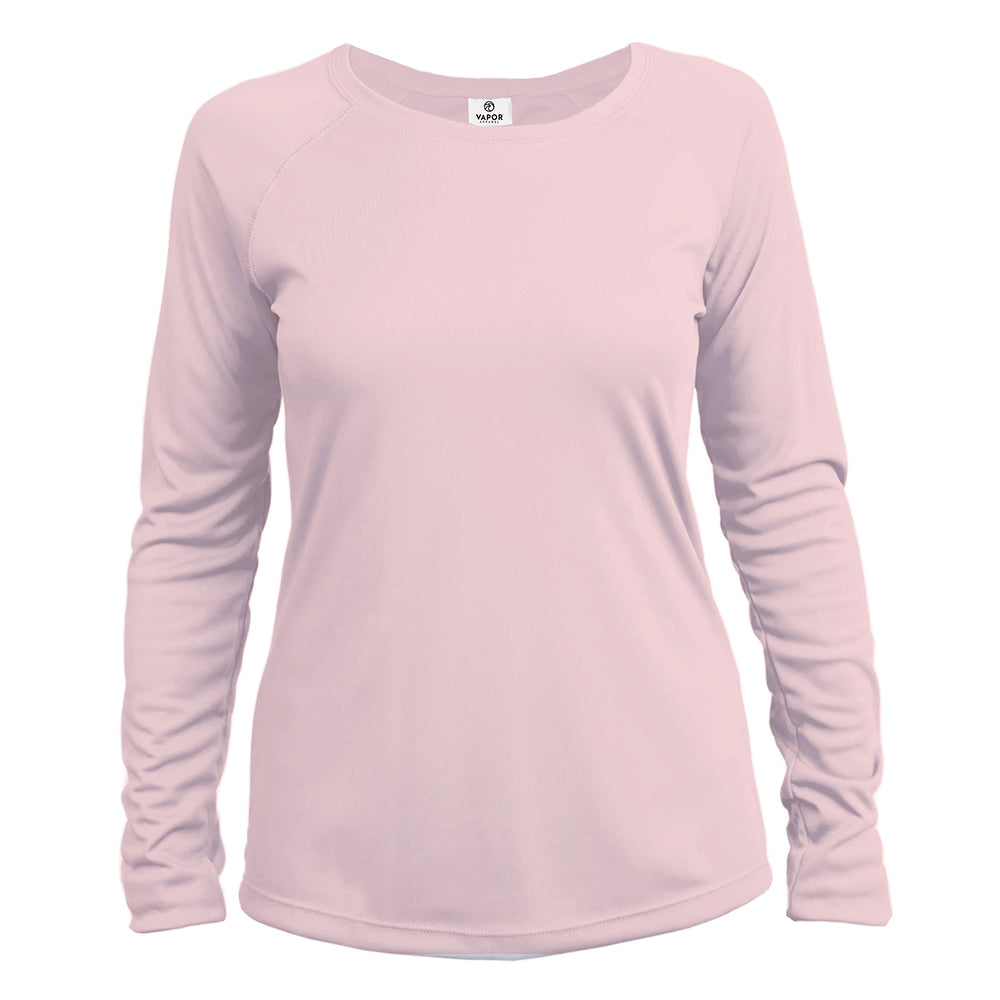 Reel First Talk Later  - Ladies Solar Performance Long Sleeve - Chasing Fin