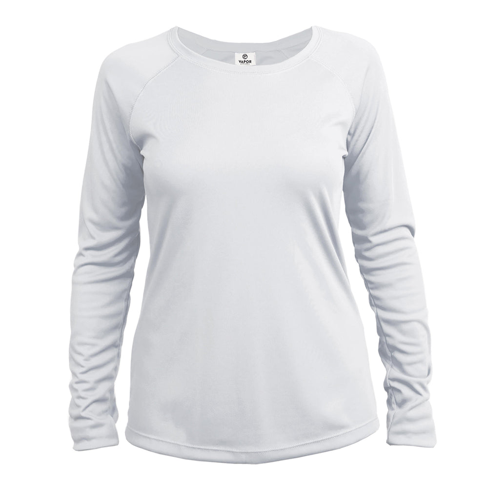 Reel First Talk Later  - Ladies Solar Performance Long Sleeve - Chasing Fin