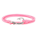 Rose Pink Fish Hook Bracelet | Anklet

