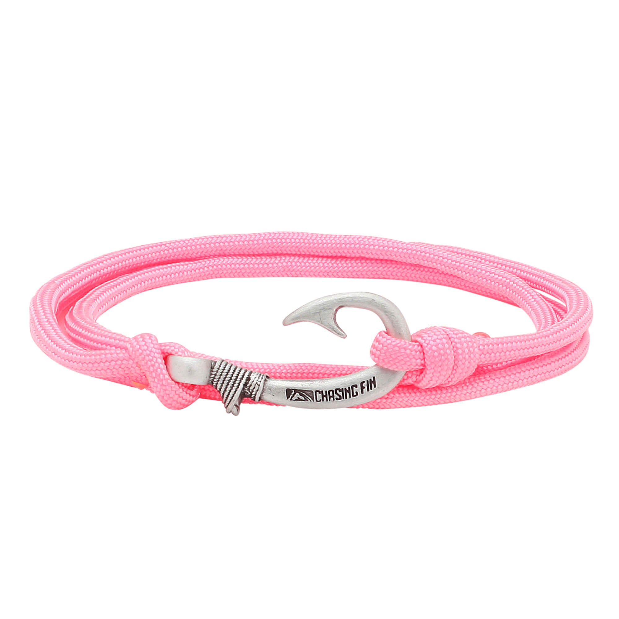 Rose Pink Fish Hook Bracelet | Anklet
