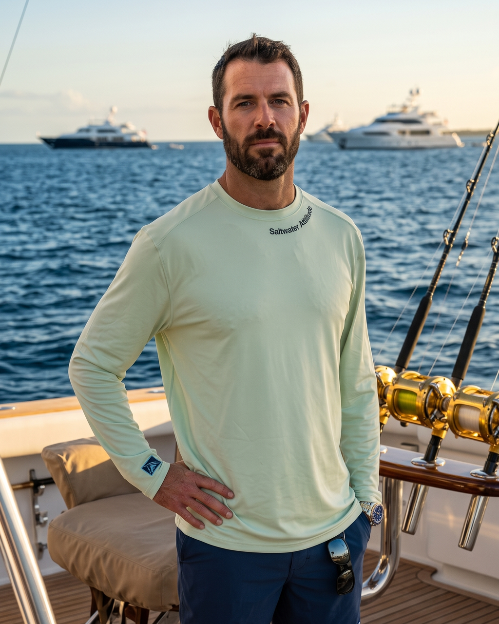 Saltwater Attitude - Long Sleeve Midweight Shirt