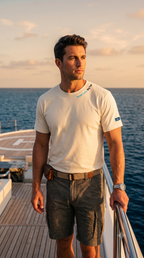 Small Lake Big Ego - T-shirt Heavyweight - Chasing Fin New Collection