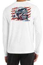 250th Anniversary Limited Edition Performance Shirt White - Chasing Fin America's
