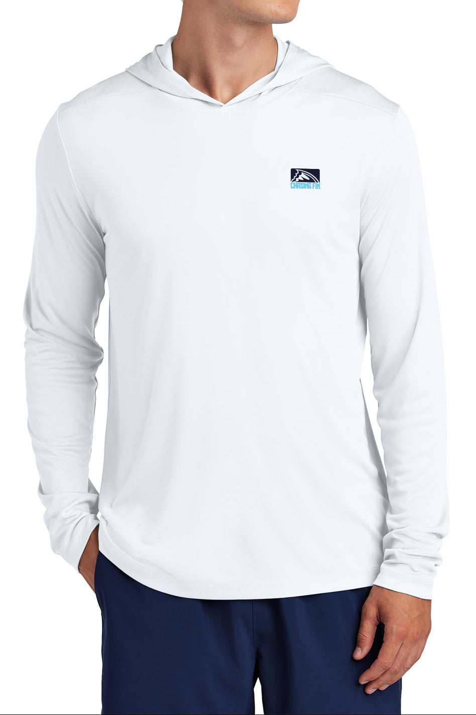 250th Anniversary One Nation Performance Hoodie White - Chasing Fin Limited Edition America's