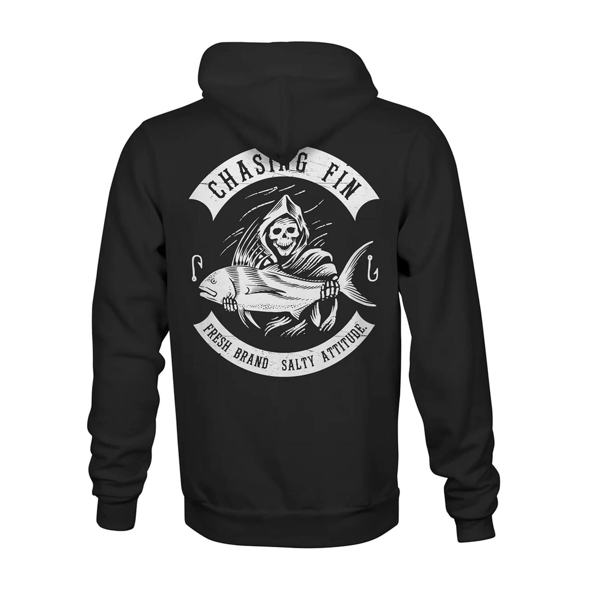 Saltwater Reaper Fleece Pullover Hoodie