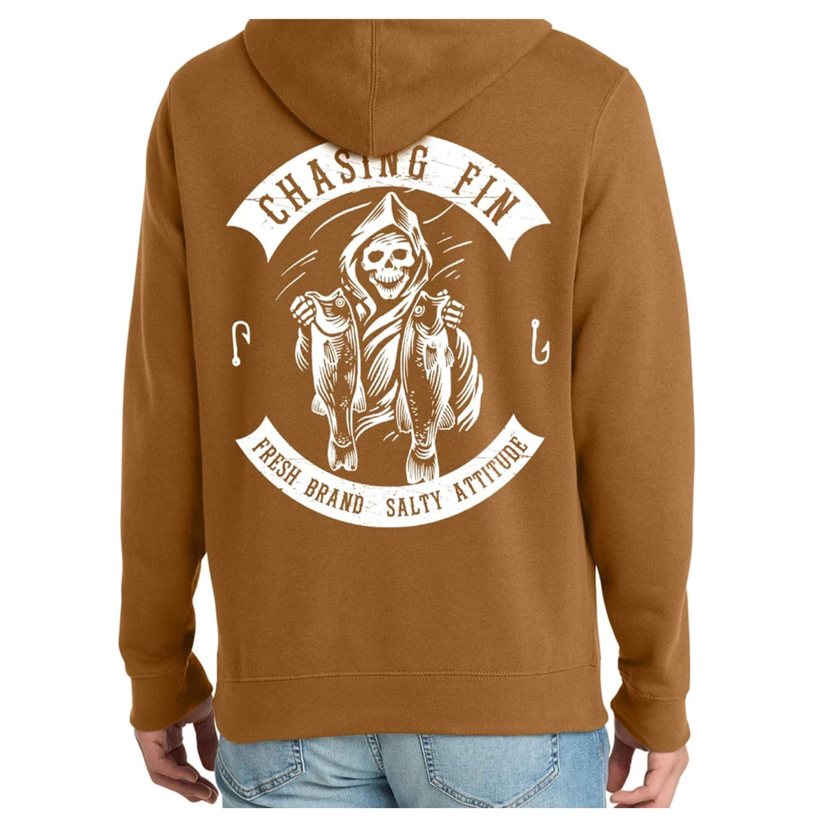 Saltwater Reaper Fleece Pullover Hoodie