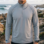 Saltwater Attitude -Performance Quarter Zip Pullover | UPF 50+ Outdoor
