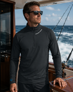 Saltwater Attitude -Performance Quarter Zip Pullover | UPF 50+ Outdoor
