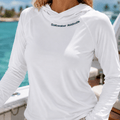 Saltwater Attitude - Ladies Solar Performance Hoodie - Chasing Fin New Collection
