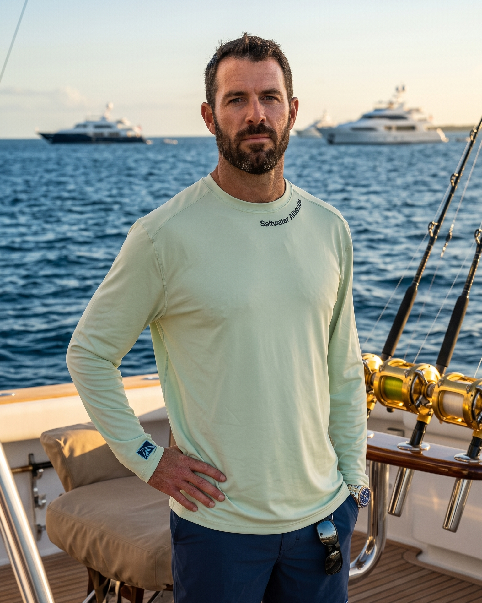 Saltwater Attitude - Long Sleeve Midweight Shirt
