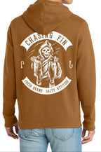 Saltwater Reaper Fleece Pullover Hoodie- New arrival
