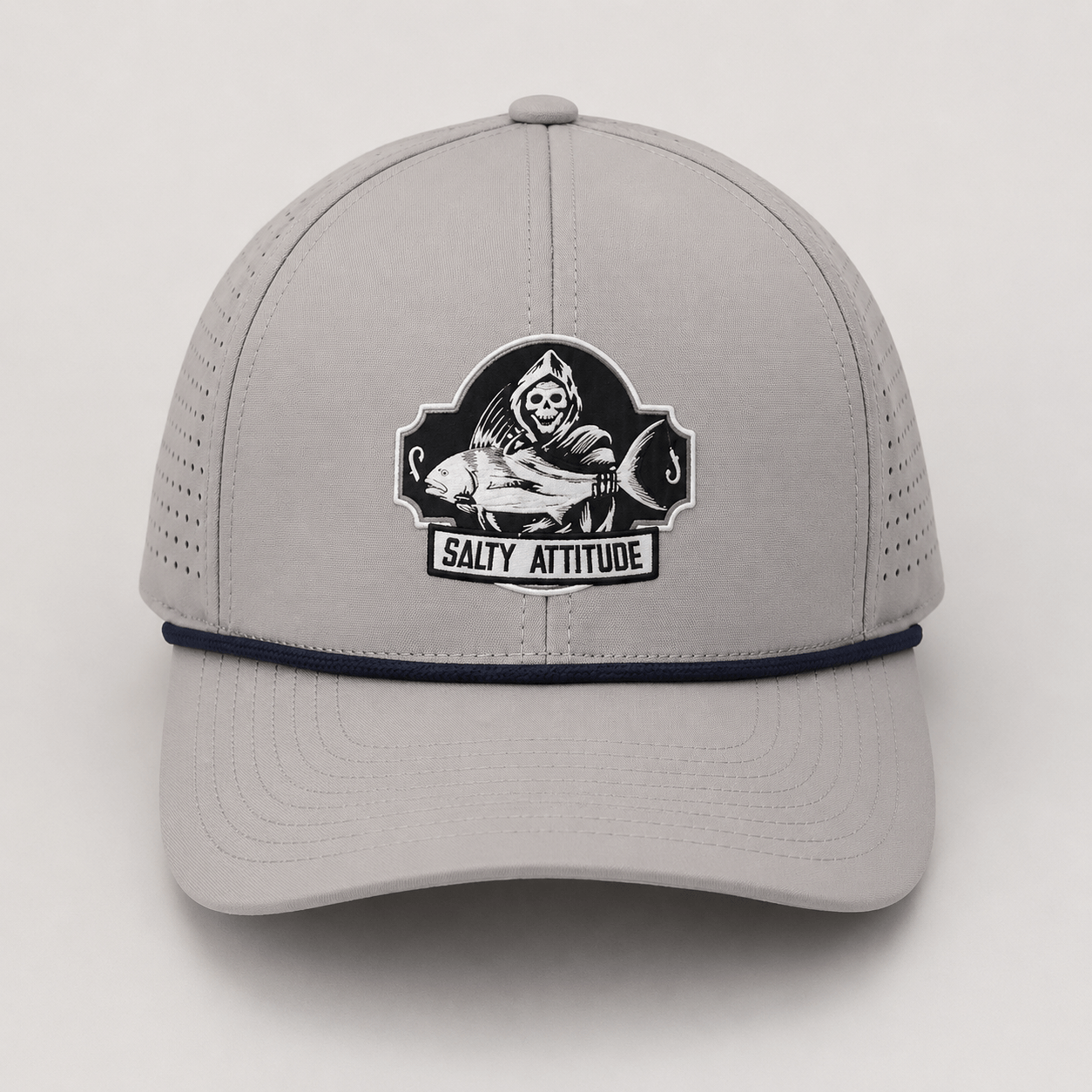 Salty Attitude™ Reaper 6-Panel Performance Rope Hat
