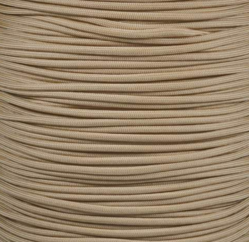 550 Paracord Made in the U.S.A. (Tan) 100 Ft.